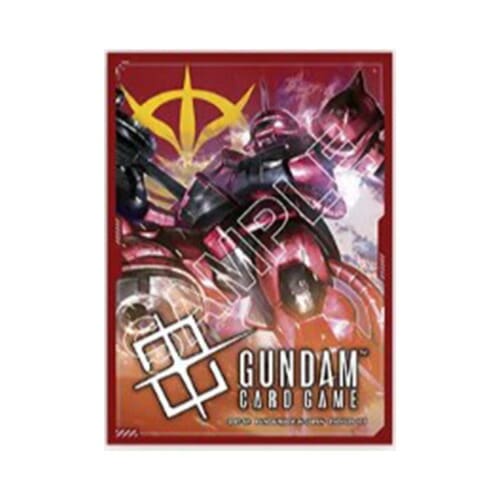 Gundam Card Game - Official Card Sleeves Char's Zaku /Zeon | Touch